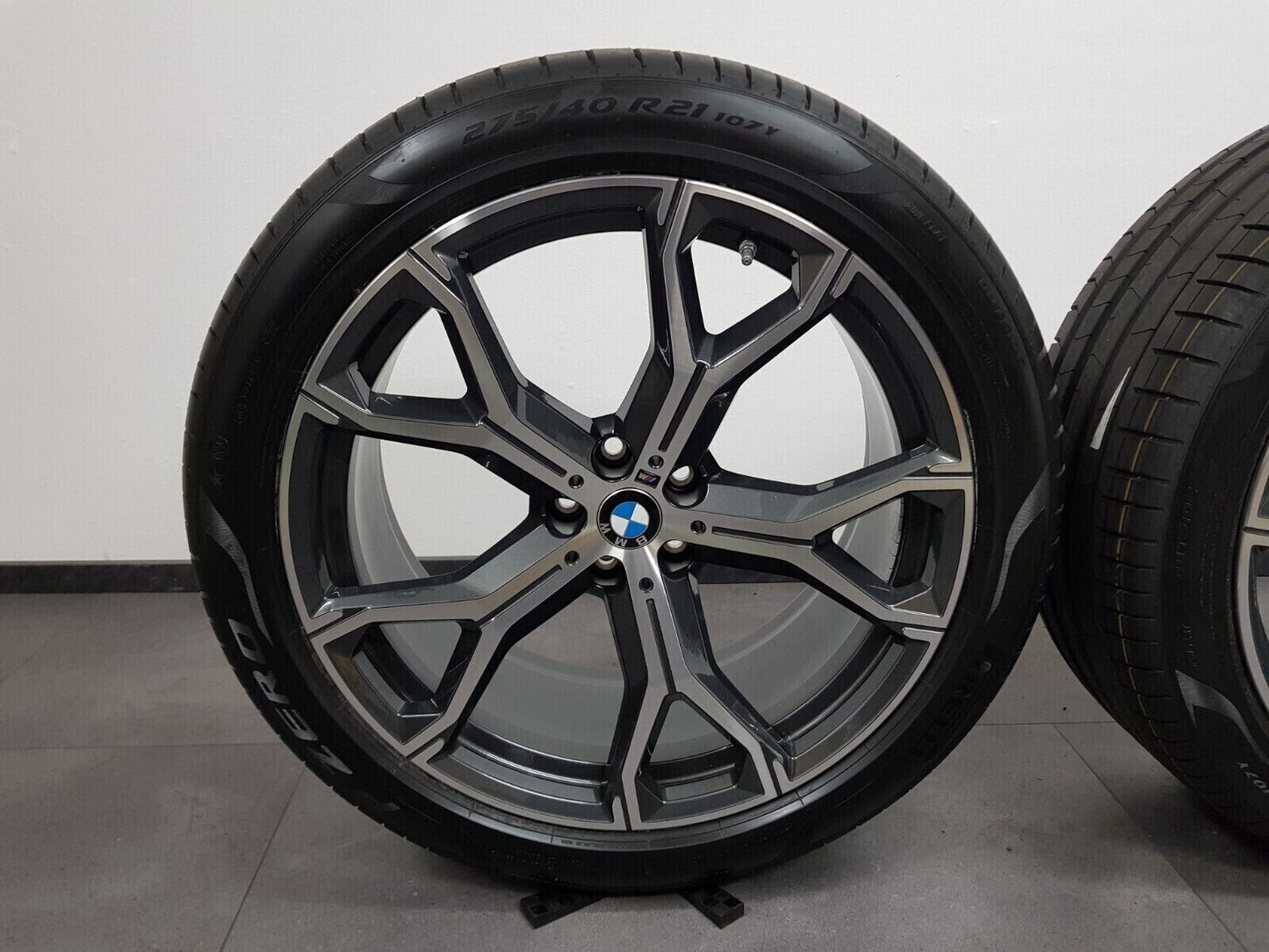 BMW 21 Zoll Felgen X5 G05 X6 G06 Sommerreifen Sommerräder M741 Reifen 741M +6,5m