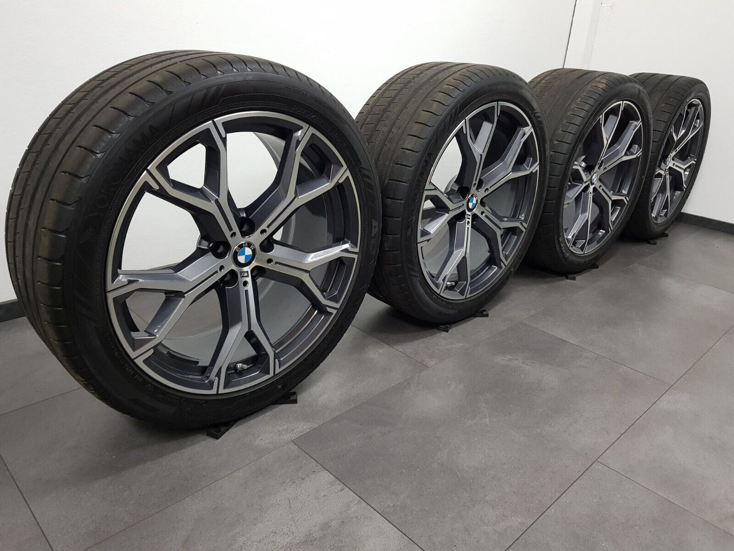 BMW 21 Zoll Felgen X5 G05 X6 G06 Sommerreifen Sommerräder Styling M741 DOT23!