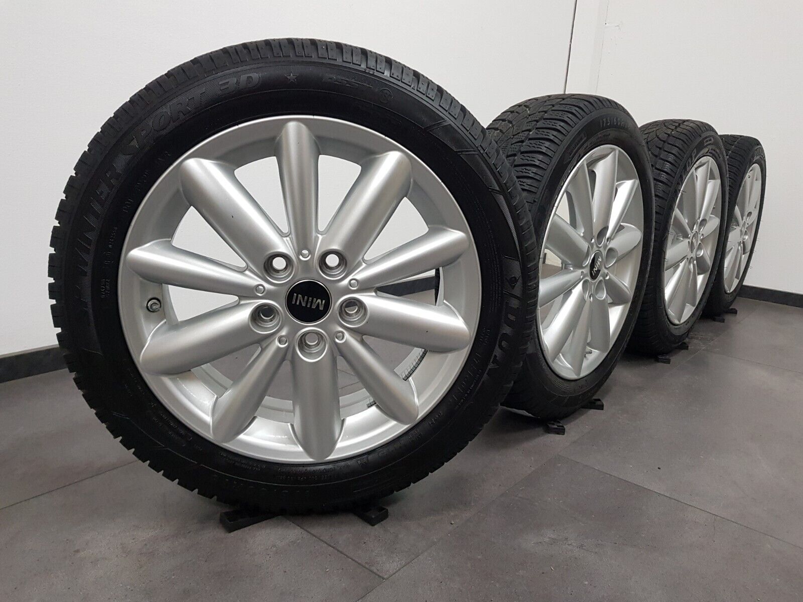 MINI F55 F56 F57 Winterräder offers Stahlfelgen Michelin Reifen