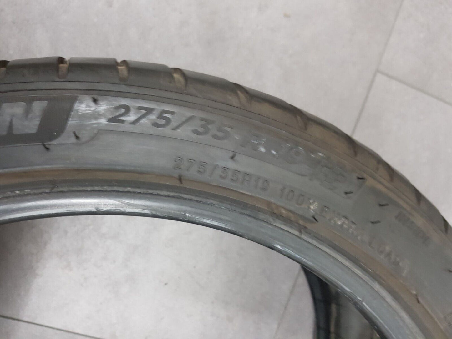 1x 275 35 R19 100Y Michelin Pilot Sport RSC Sommerreifen Reifen +5mm DOT20