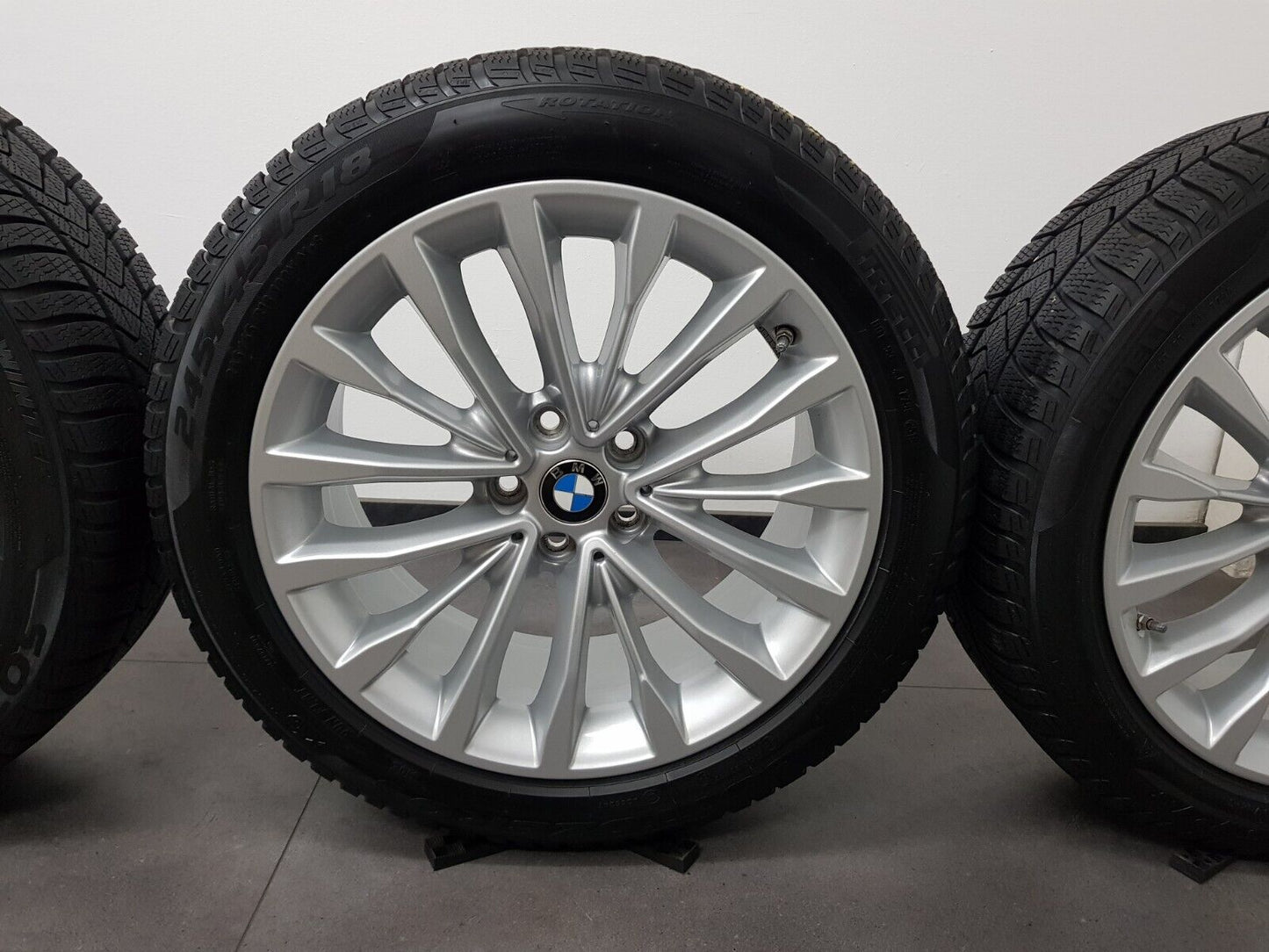 BMW 18 Zoll Winterreifen 5er G30 G31 Felgen 632 Winterräder 245 45 18 DOT20
