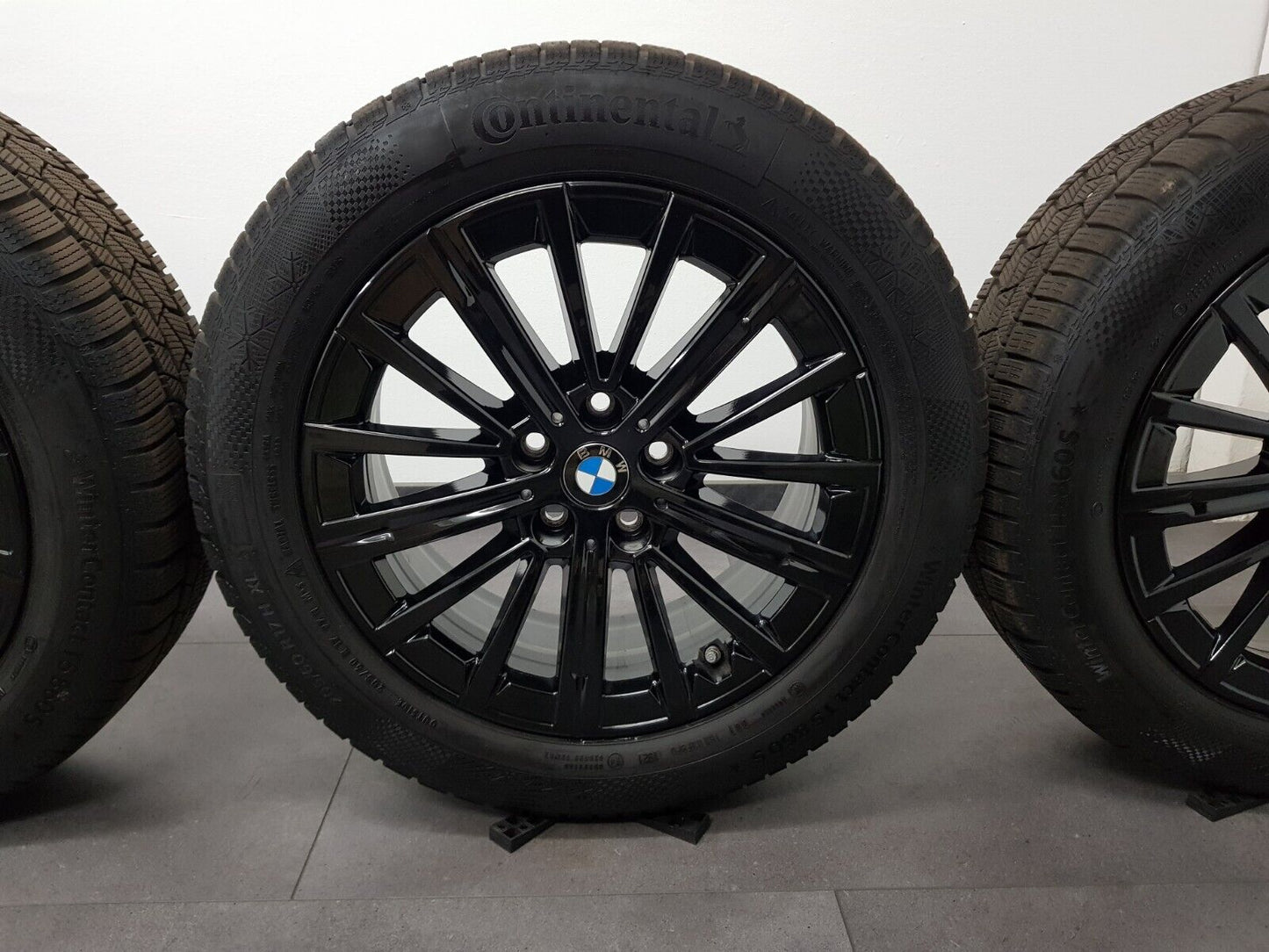 BMW 2er U06 Winterräder 17 Zoll 833 V-Speiche 5A094B2 Winterreifen +6,5mm