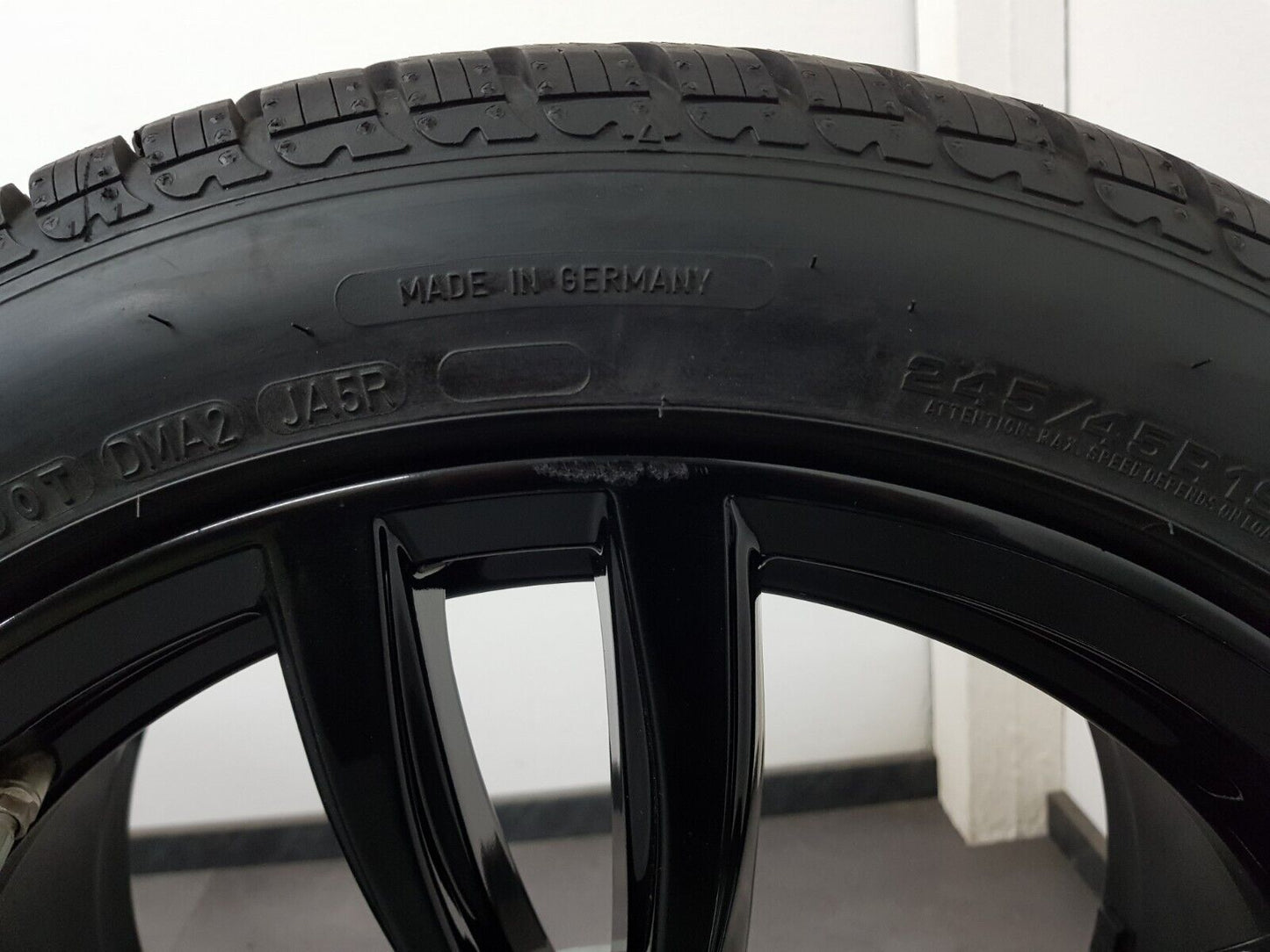 BMW 19 Zoll Felgen 7er G11 G12 6er GT G32 Winterreifen Winterräder schwarz M647