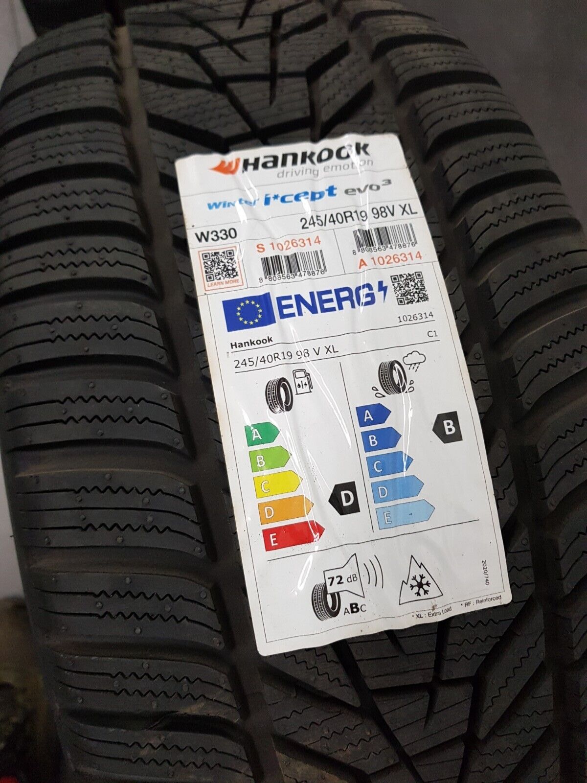 Neuw. BMW Winterreifen 19 Zoll Felgen 5er G30 G31 M845 Winterräder Reifen DOT24
