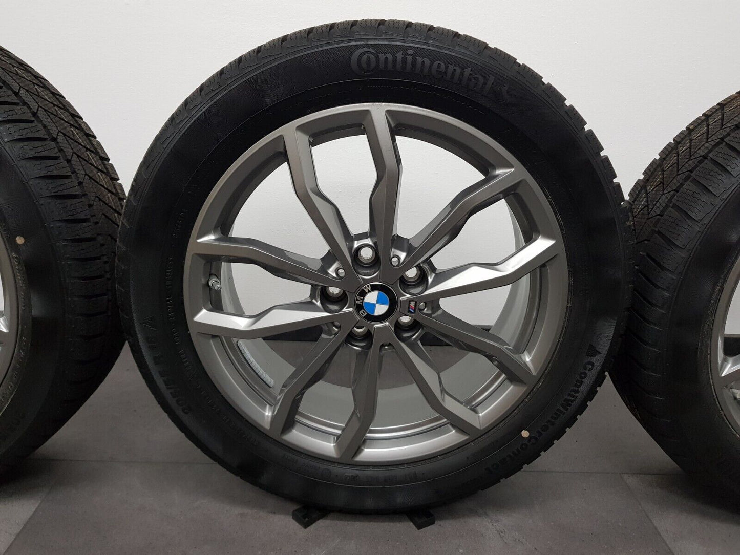BMW 18 Zoll Felgen F48 F39 X1 X2 original Winterreifen M711 6877550 +6,5-7mm