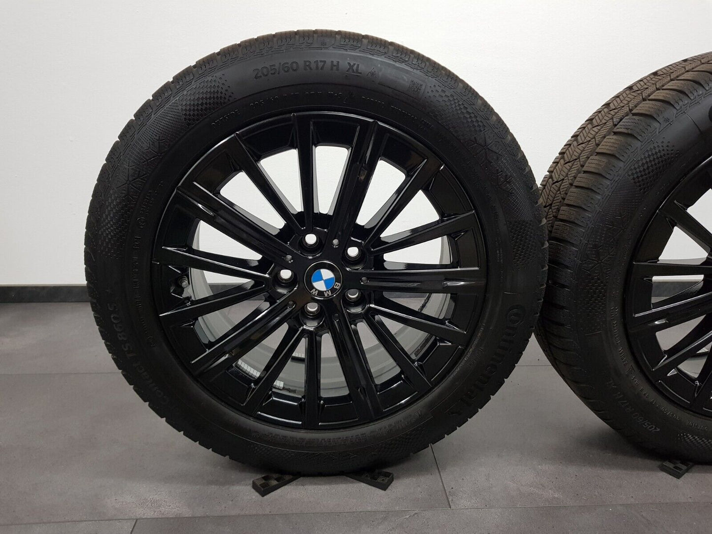 BMW 2er U06 Winterräder 17 Zoll 833 V-Speiche 5A094B2 Winterreifen +6,5mm