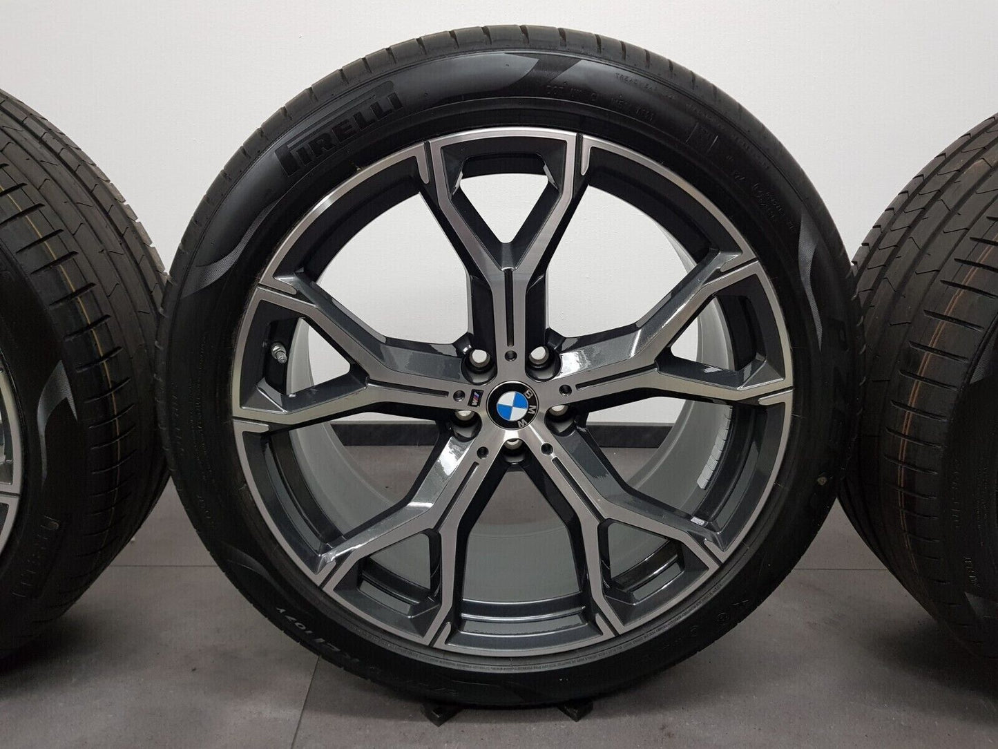 BMW 21 Zoll Felgen X5 G05 X6 G06 Sommerreifen Sommerräder M741 Reifen 741M +6,5m