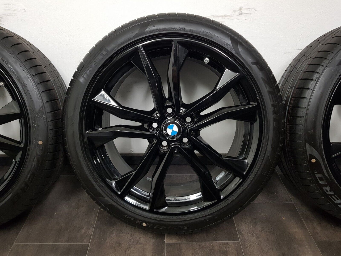 NEU BMW Sommerreifen 19 Zoll Felgen X1 F48 X2 F39 M715 Sommerräder schwarz