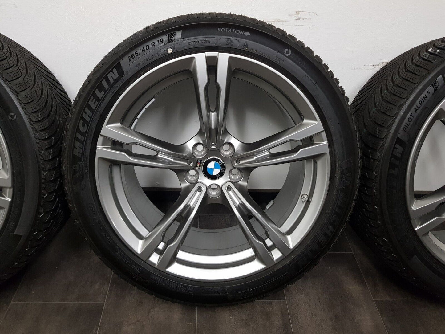 BMW M5 F90 M8 F91 F92  19 Zoll Winterreifen Felgen M705 8043663 Winterräder +7mm