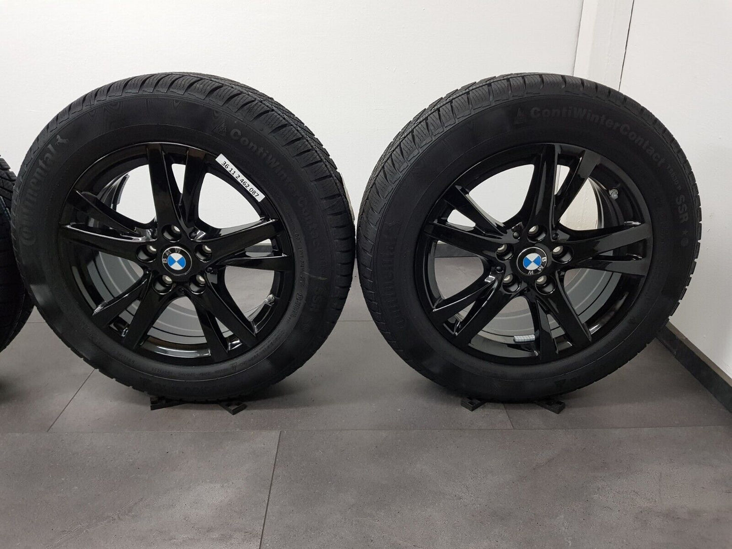 NEU BMW Winterreifen 2er F45 F46 16 Zoll Felgen 473 Winterräder Active schwarz!