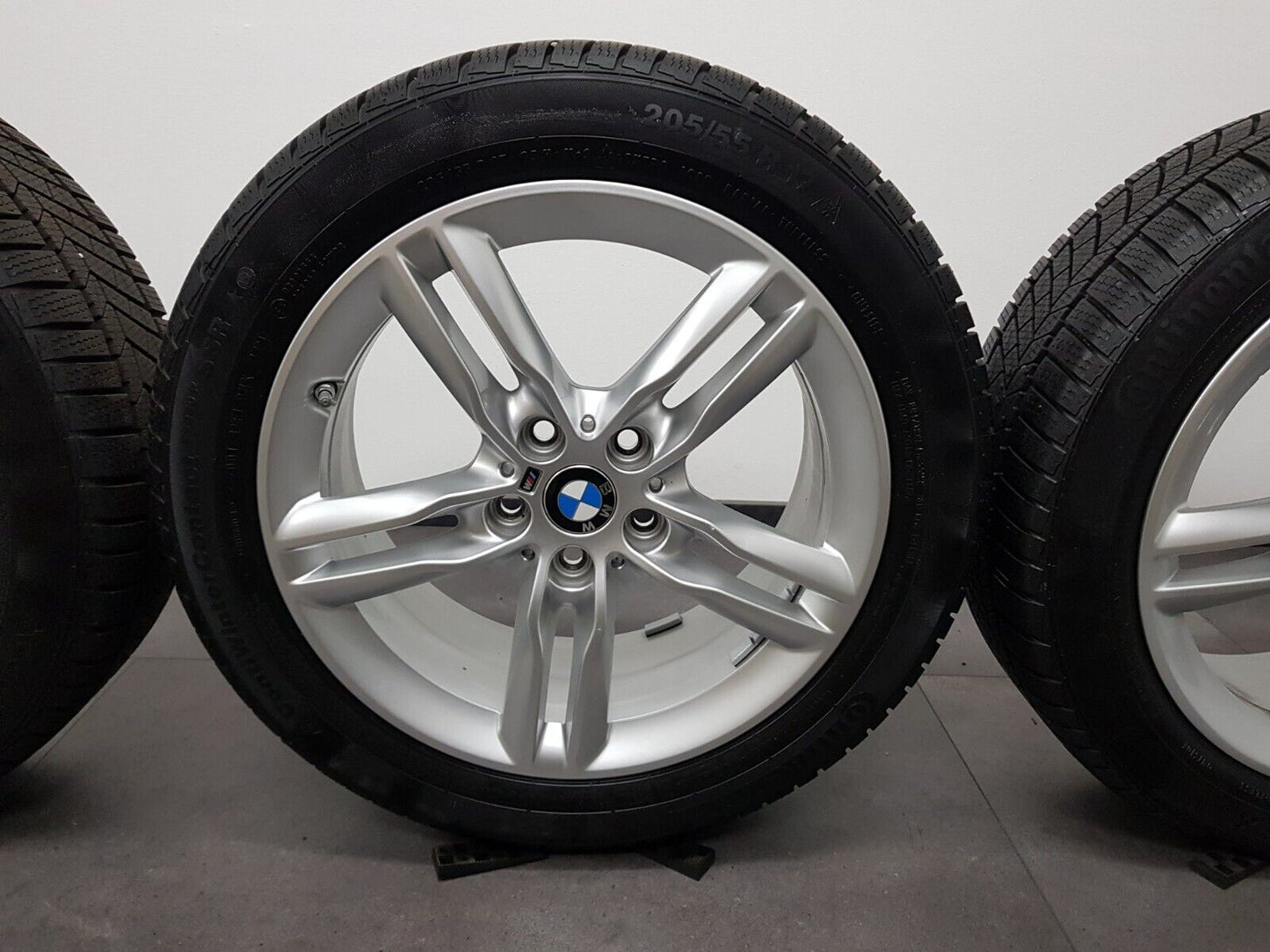 BMW Winterreifen 17 Zoll Felgen 2er F45 F46 M483 Winterräder Reifen RunFlat +8mm