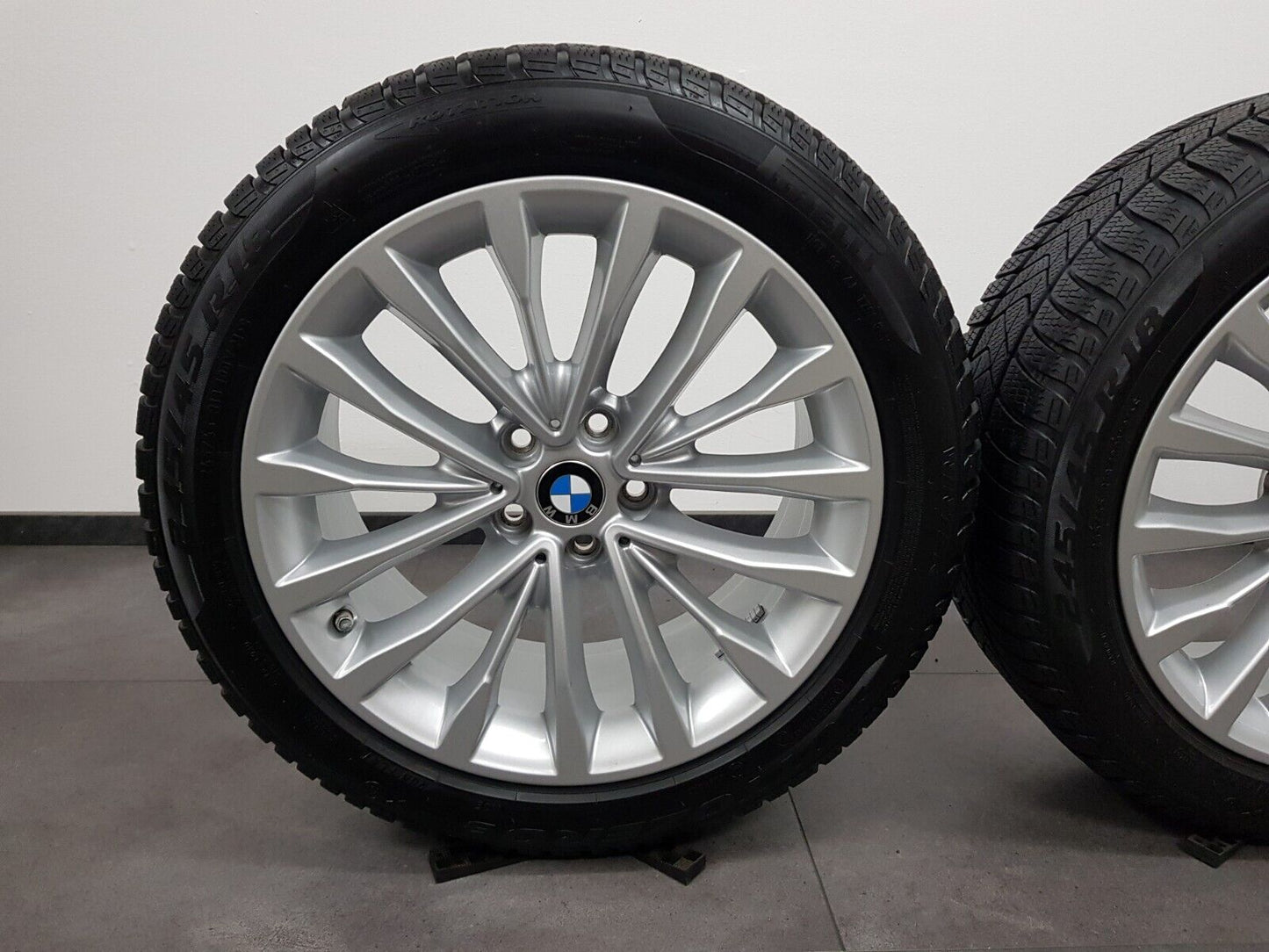 BMW 18 Zoll Winterreifen 5er G30 G31 Felgen 632 Winterräder 245 45 18 DOT20