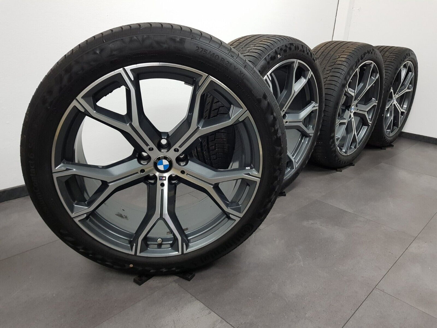 BMW 21 Zoll Felgen X5 G05 X6 G06 Sommerreifen Sommerräder original M741 DOT21