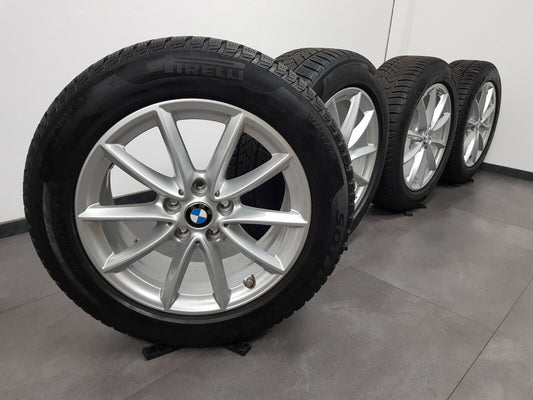 BMW Winterreifen 17 Zoll Felgen X1 F48 X2 F39 560 225 55 17 Winterräder Pirelli