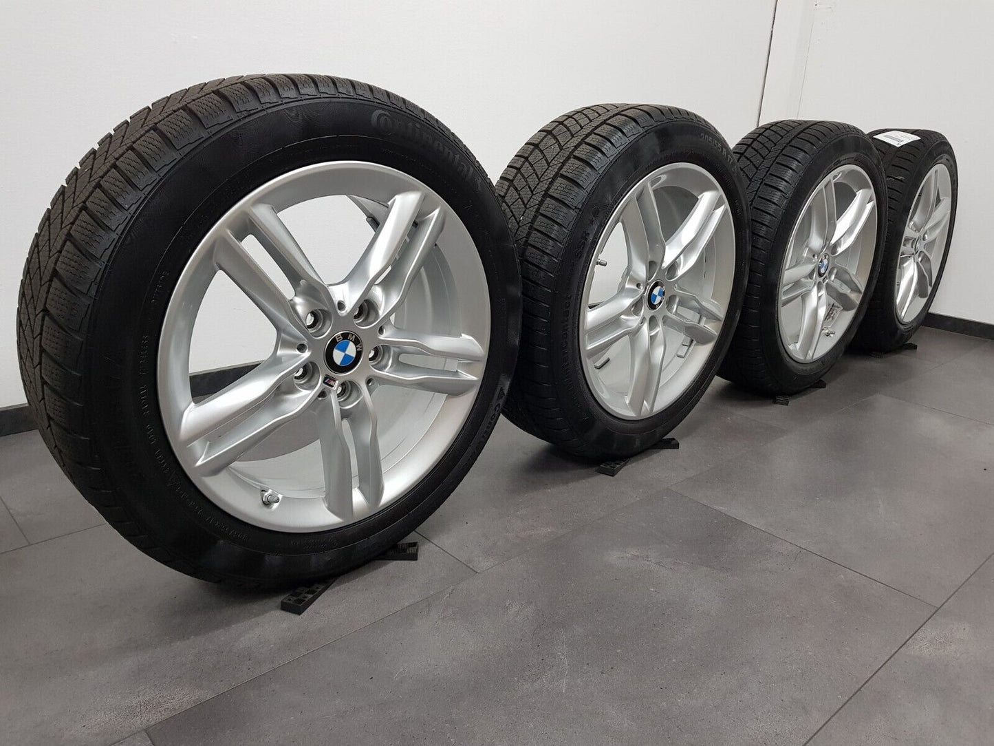 BMW Winterreifen 17 Zoll Felgen 2er F45 F46 M483 Winterräder Reifen RunFlat +8mm