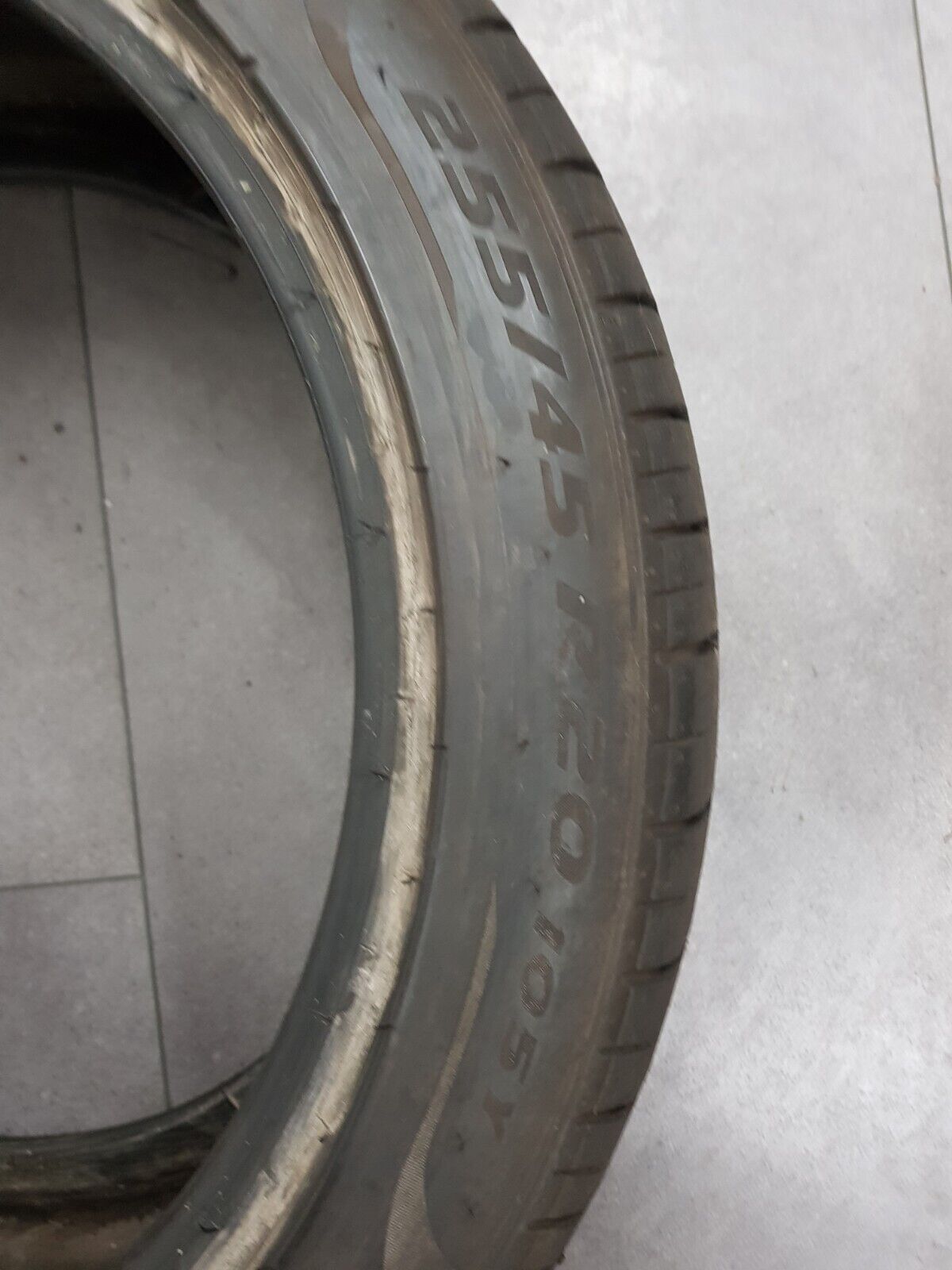 1x 255 45 R20 105Y Sommerreifen Reifen Pirelli P-Zero BMW *Sternm.* +6mm