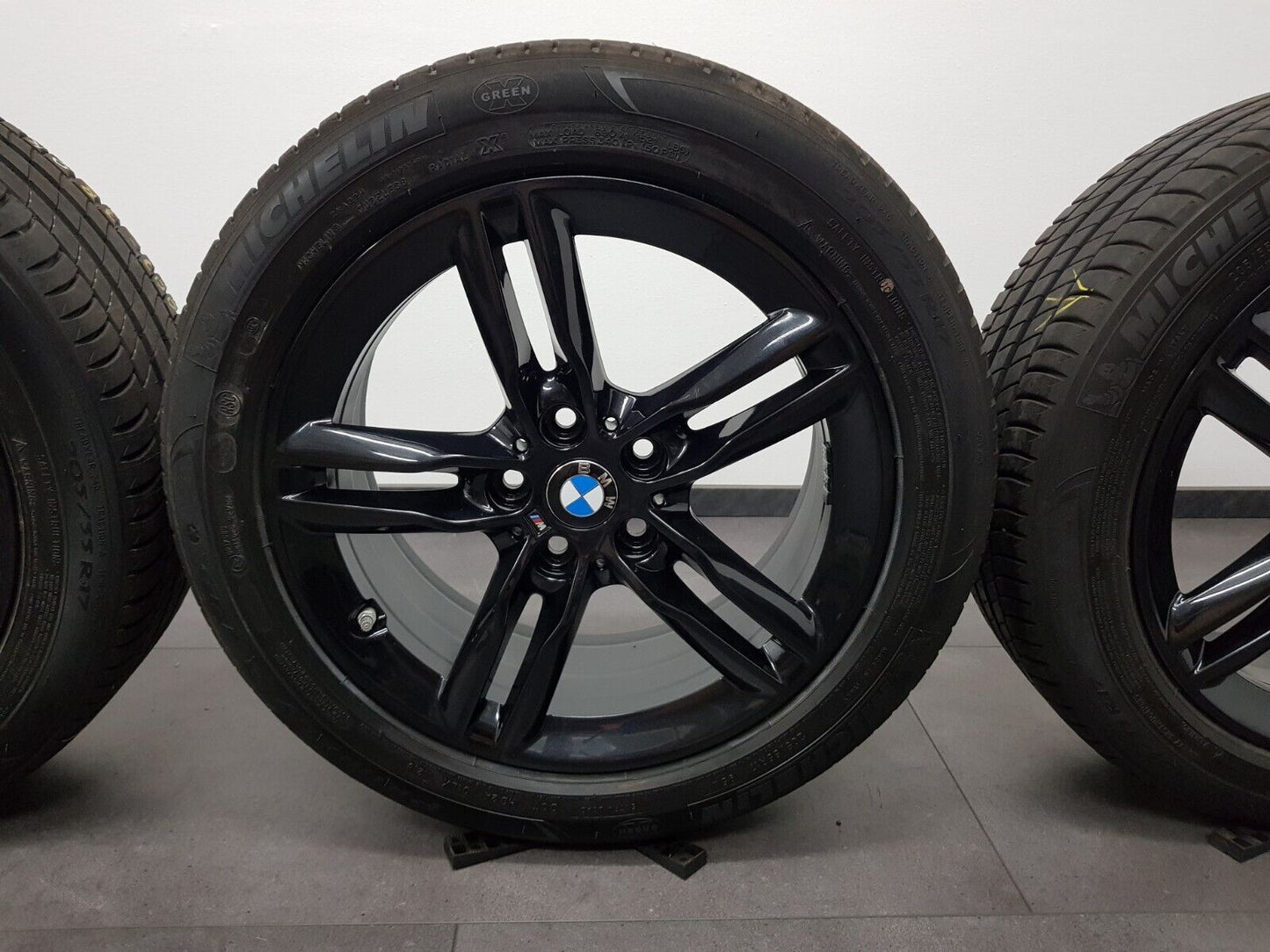 BMW Sommerreifen 17 Zoll Felgen 2er F45 F46 M483 Sommerräder Reifen RunFlat +7mm