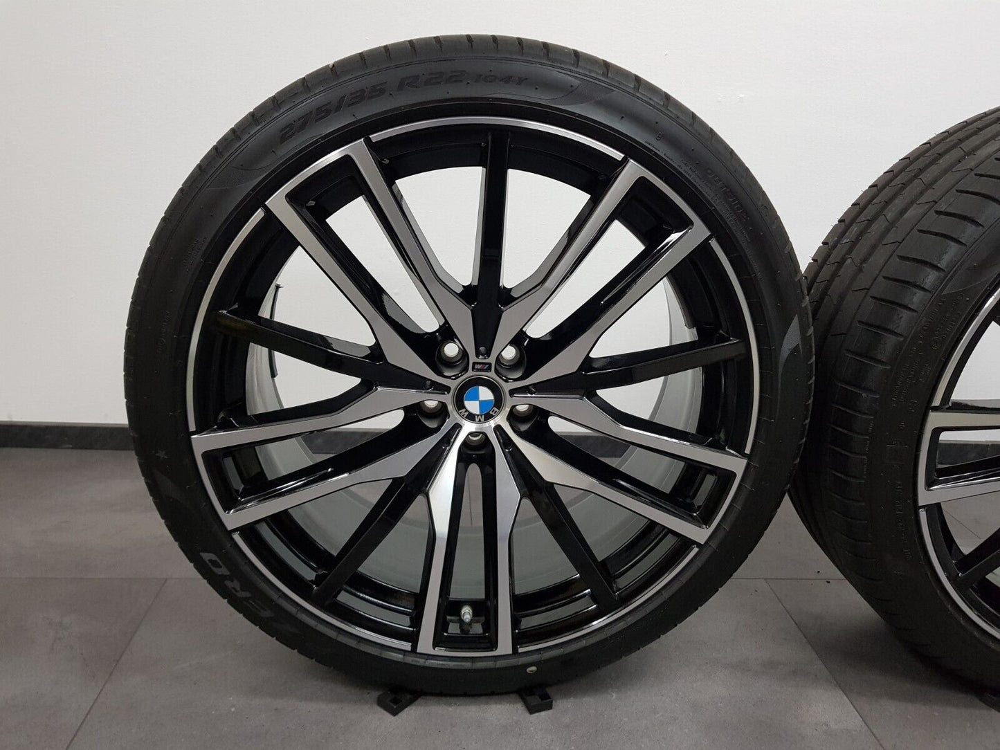 BMW 22 Zoll Felgen X5 G05 X6 G06 M742 Sommerreifen Sommerräder 742M Pirelli Top!