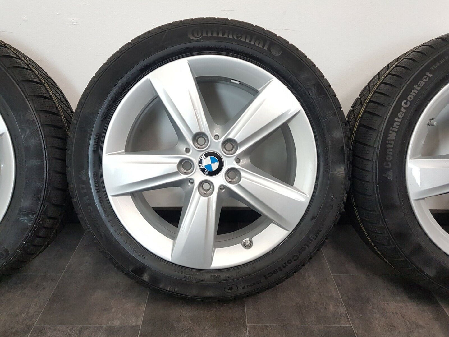 BMW Winterreifen 17 Zoll Felgen 2er F45 F46 478 Winterräder Reifen DOT18 +7,5mm