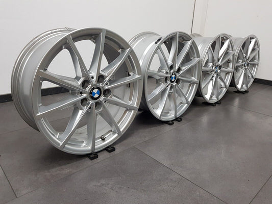 4x BMW 17 Zoll Felgen 4er G26 I4 851 6896762 Alufelgen Inkl. Nabendeckel