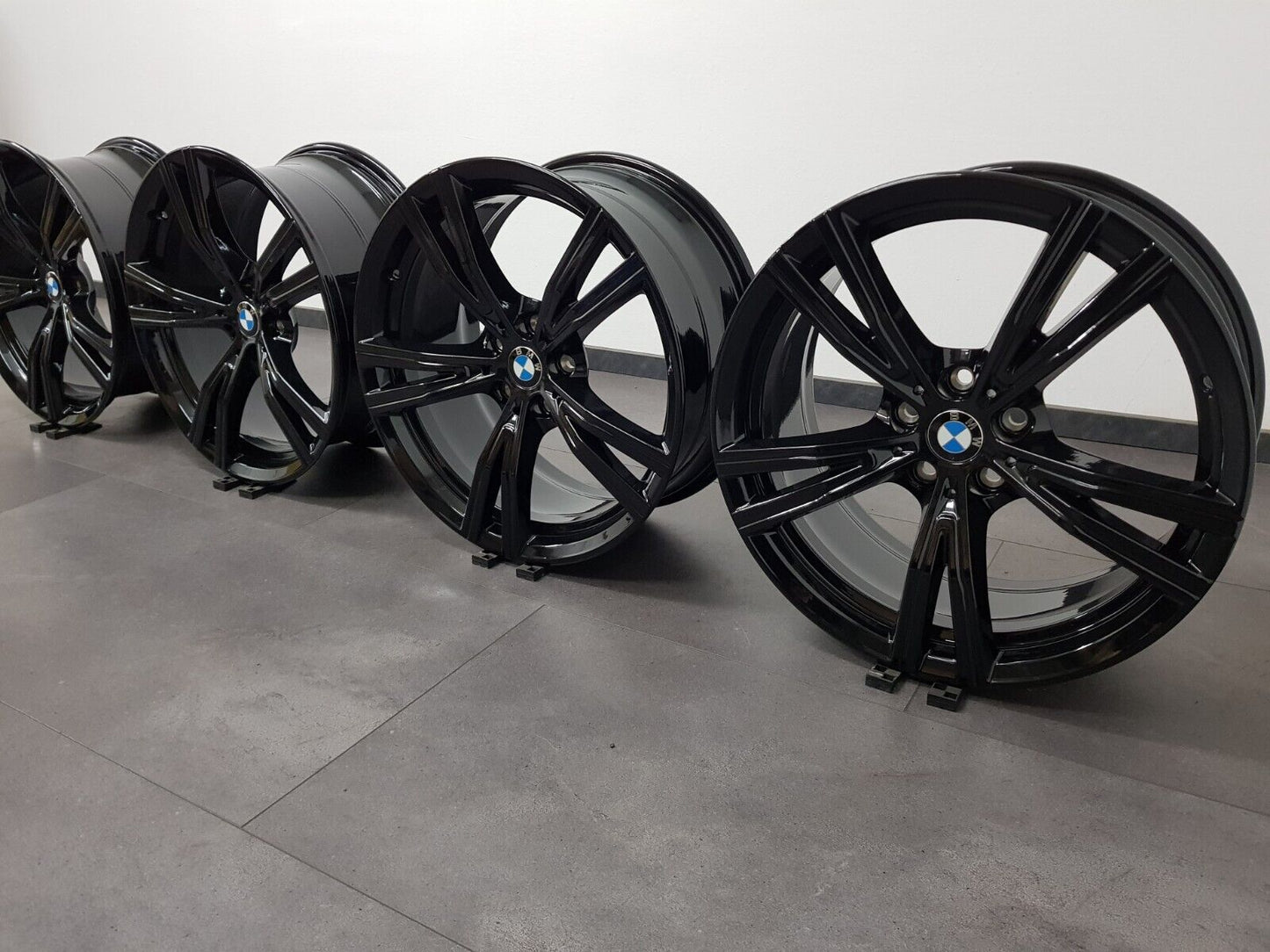 4x BMW 19 Zoll Felgen 3er G20 G21 4er G22 G23 2er G42 793i Alufelgen schwarz!