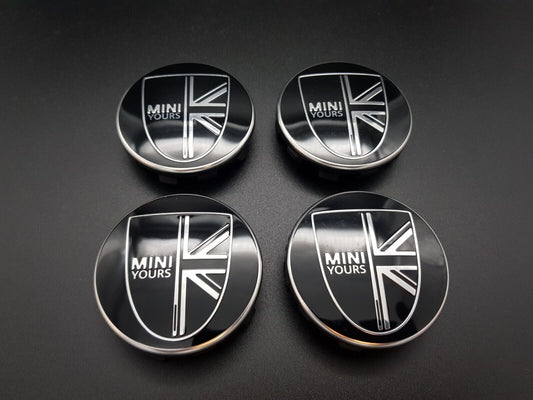 4x Original MINI 55mm Nabendeckel "Yours" Edition Felgendeckel F54 F55 F56 F57