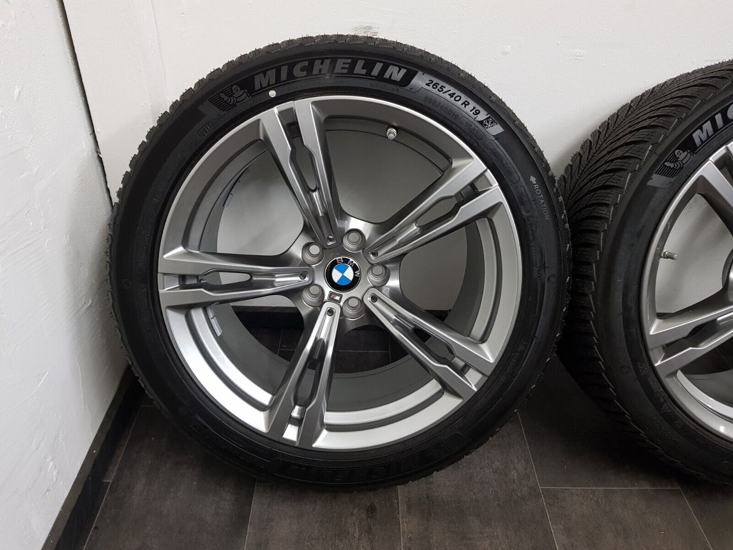 BMW M5 F90 M8 F91 F92  19 Zoll Winterreifen Felgen M705 8043663 Winterräder +7mm