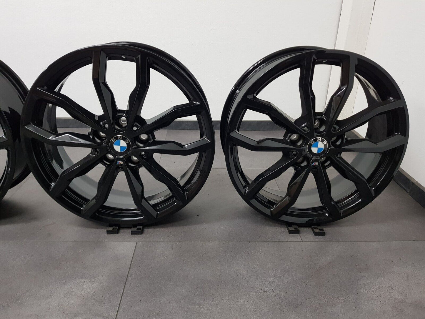 BMW 18 Zoll Felgen 1er F40 2er F44 X1 X2 F48 F39 Alufelgen M711 6877550 schwarz!