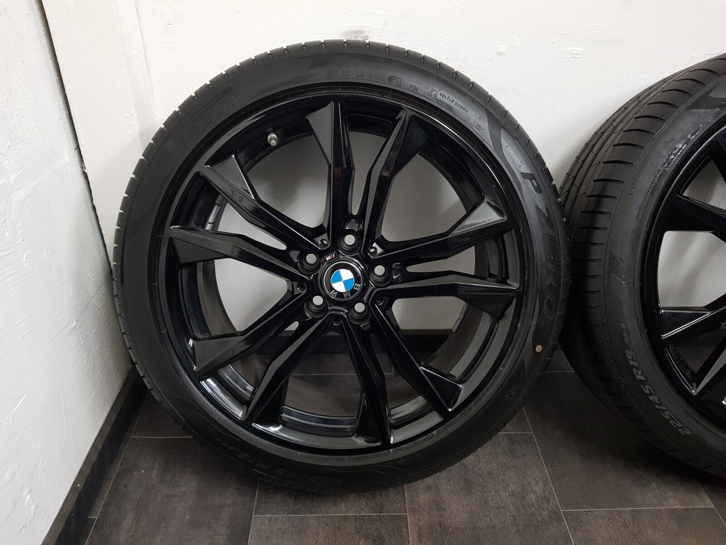 NEU BMW Sommerreifen 19 Zoll Felgen X1 F48 X2 F39 M715 Sommerräder schwarz