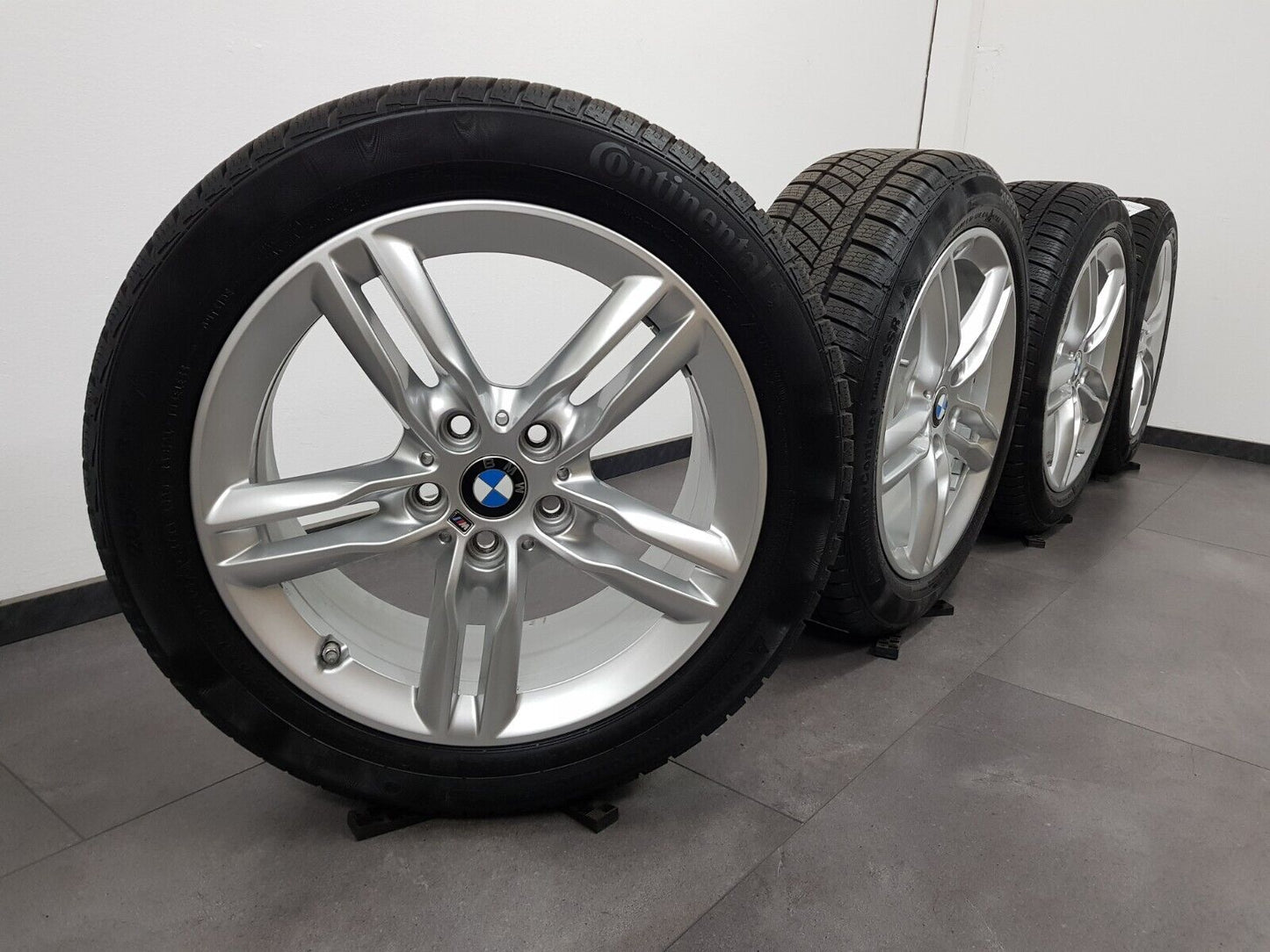 BMW Winterreifen 17 Zoll Felgen 2er F45 F46 M483 Winterräder Reifen RunFlat +8mm