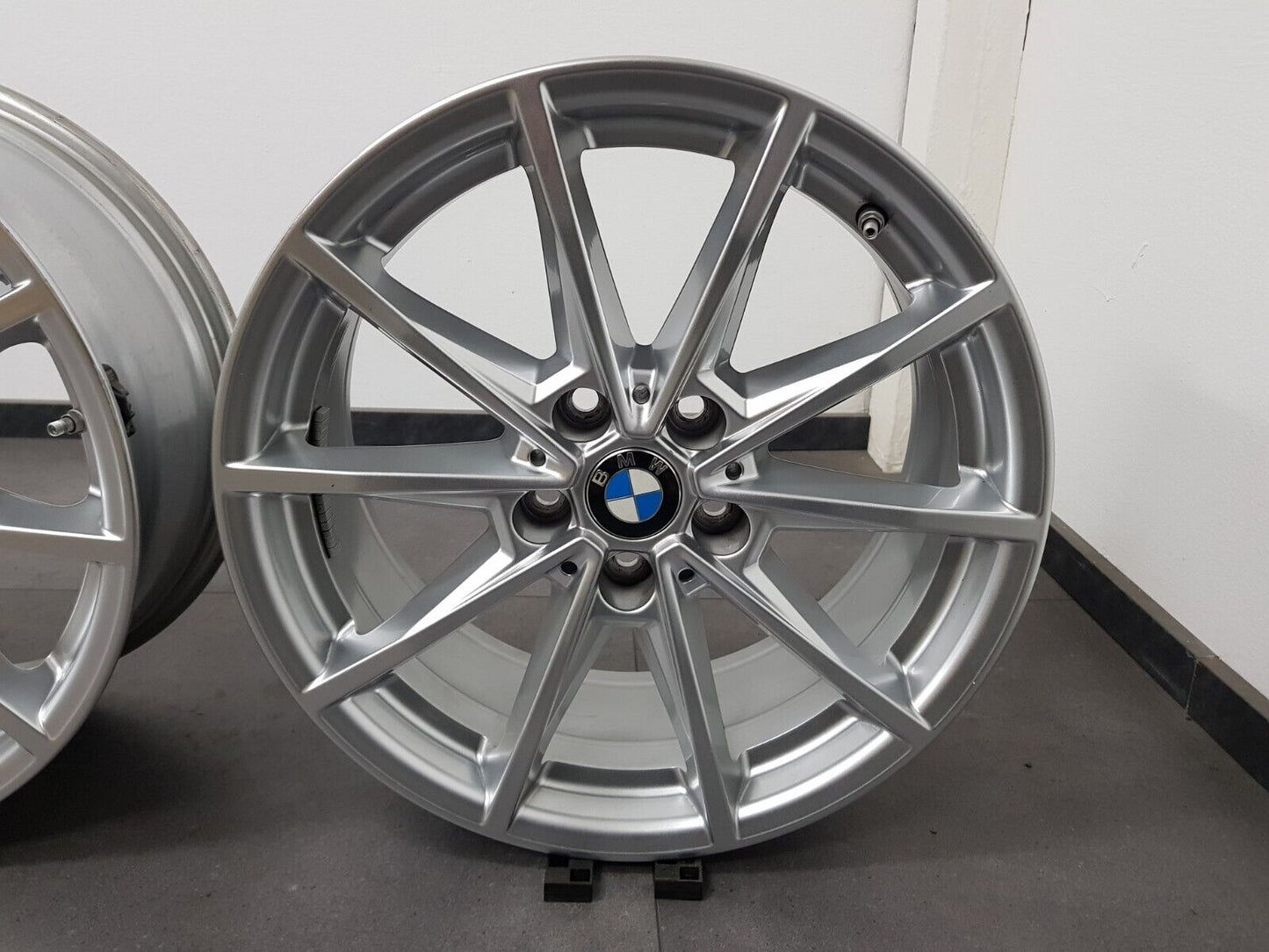 4x BMW 17 Zoll Felgen 4er G26 I4 851 6896762 Alufelgen Inkl. Nabendeckel