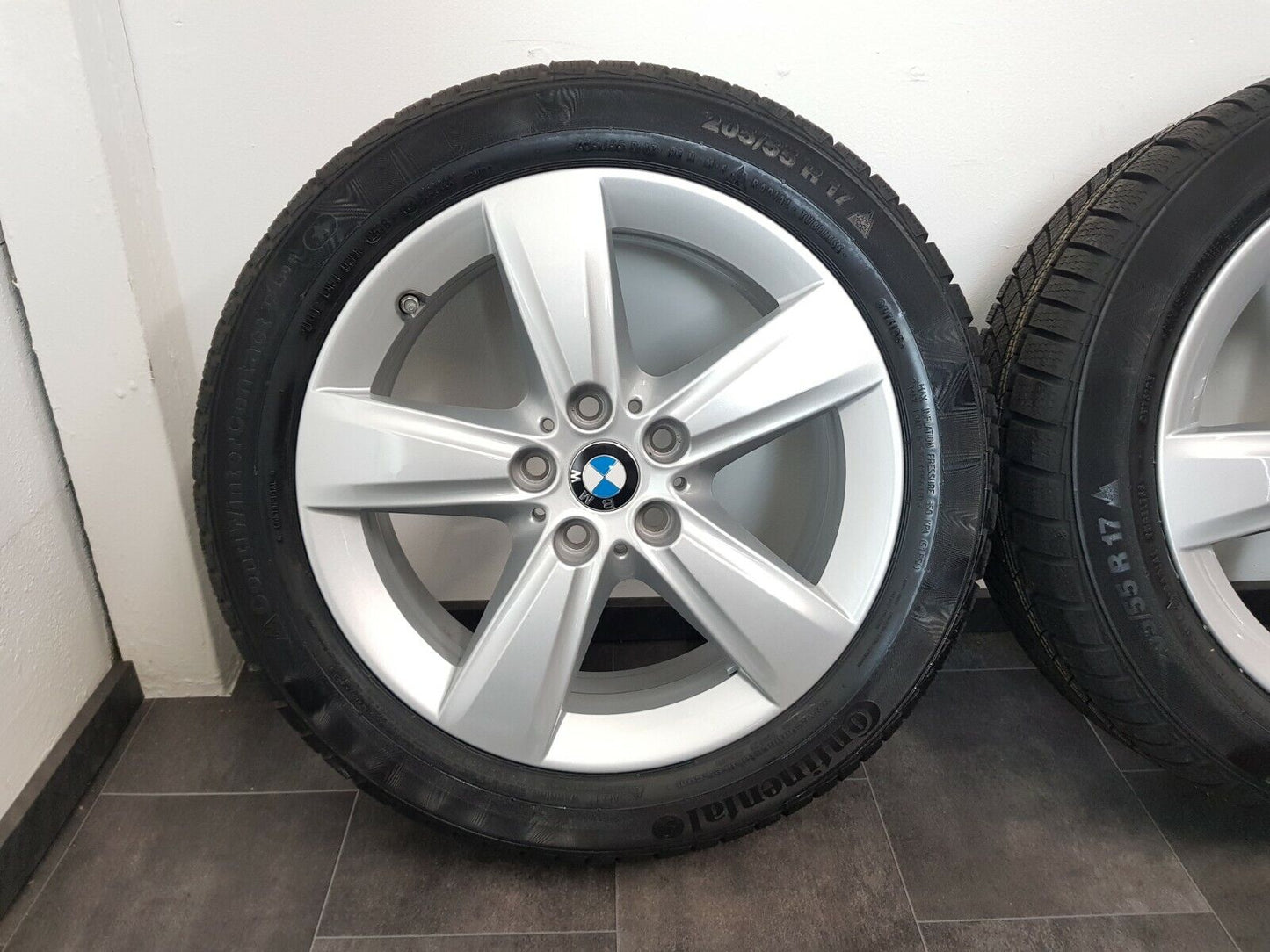 BMW Winterreifen 17 Zoll Felgen 2er F45 F46 478 Winterräder Reifen DOT18 +7,5mm